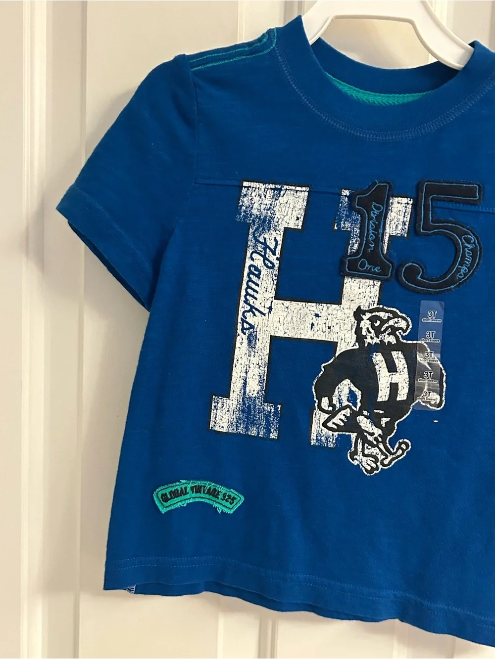 NWT-Boys Arizona Jean Company Royal Blue H15 Graphic Tee